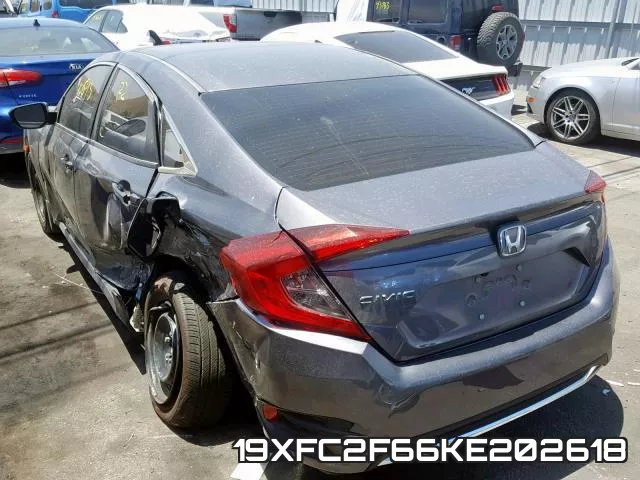 19XFC2F66KE202618 фото 4