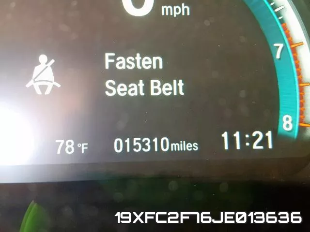19XFC2F76JE013636 фото 9