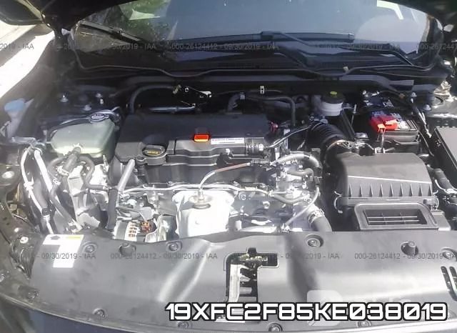19XFC2F85KE038019 фото 2