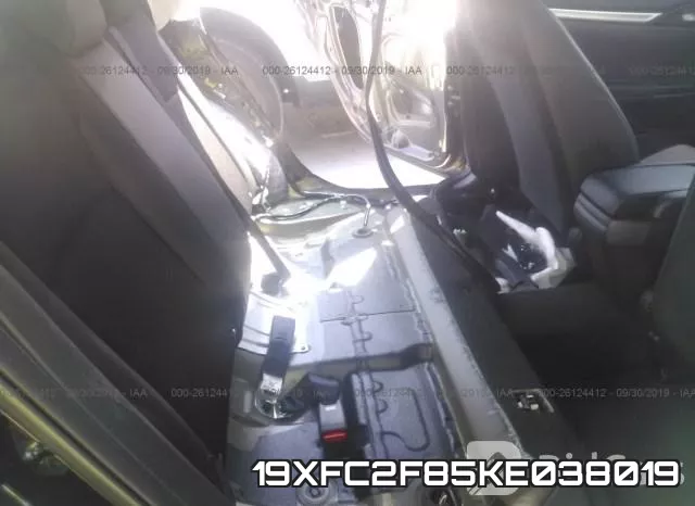 19XFC2F85KE038019 фото 9