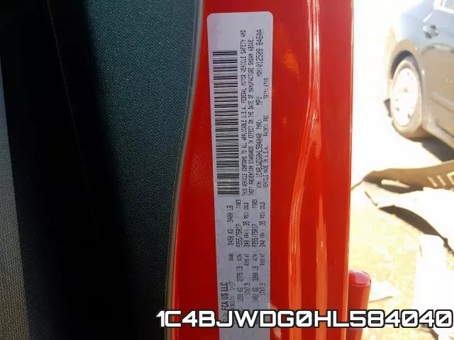 1C4BJWDG0HL584040 фото 2