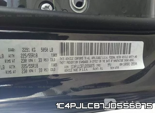 1C4PJLCB7JD556875 фото 10