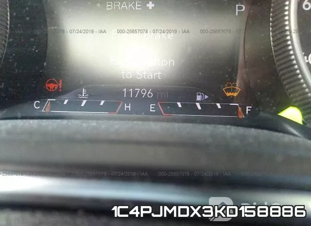 1C4PJMDX3KD158886 фото 8