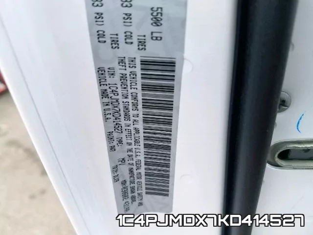 1C4PJMDX7KD414527 фото 2
