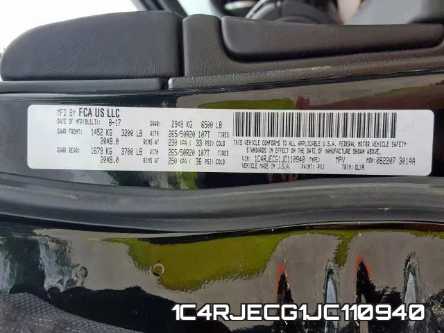 1C4RJECG1JC110940 фото 2