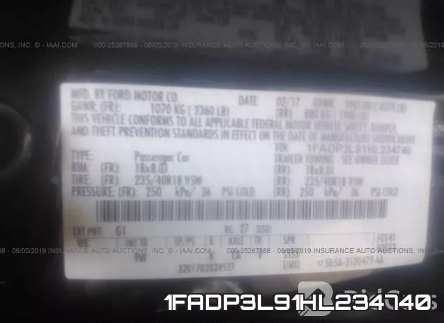 1FADP3L91HL234740 фото 10