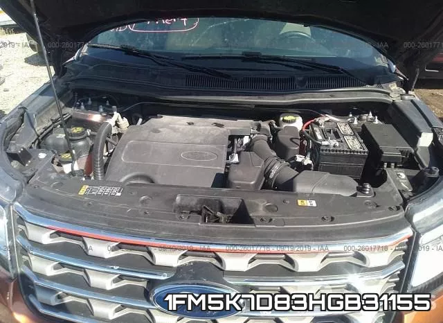 1FM5K7D83HGB31155 фото 2