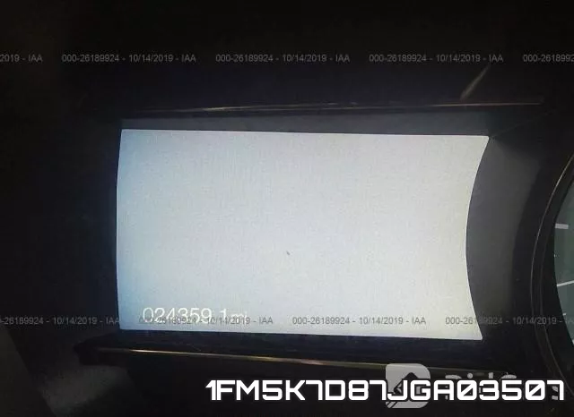 1FM5K7D87JGA03507 фото 8