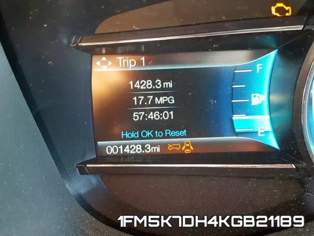 1FM5K7DH4KGB21189 фото 9