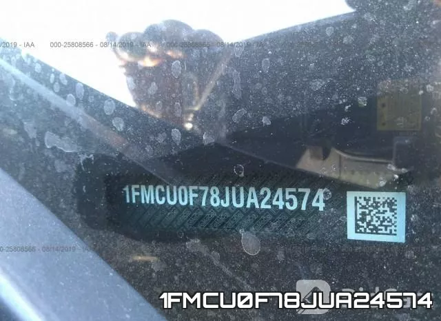 1FMCU0F78JUA24574 фото 10