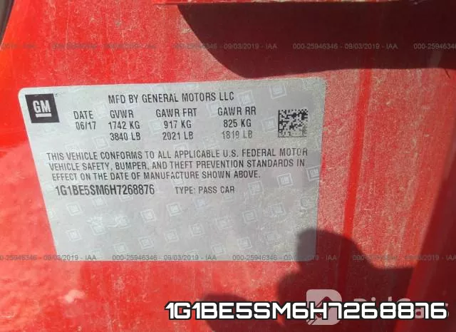 1G1BE5SM6H7268876 фото 10