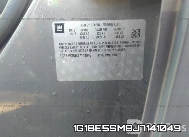 1G1BE5SM8J7141049 фото 10