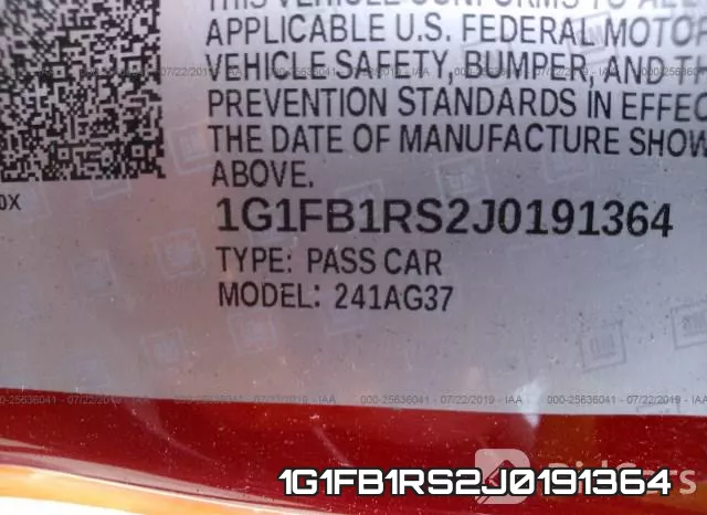 1G1FB1RS2J0191364 фото 10
