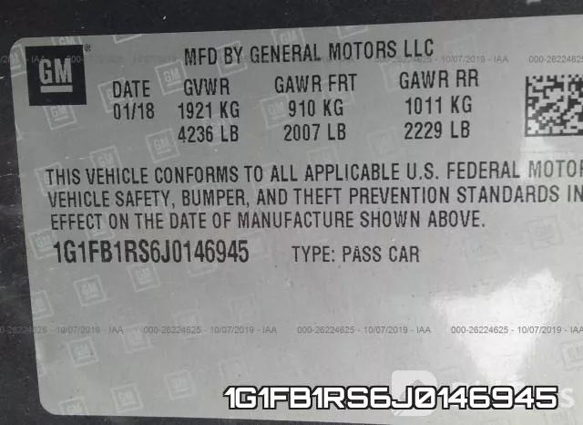 1G1FB1RS6J0146945 фото 9