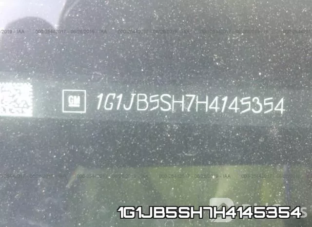 1G1JB5SH7H4145354 фото 10
