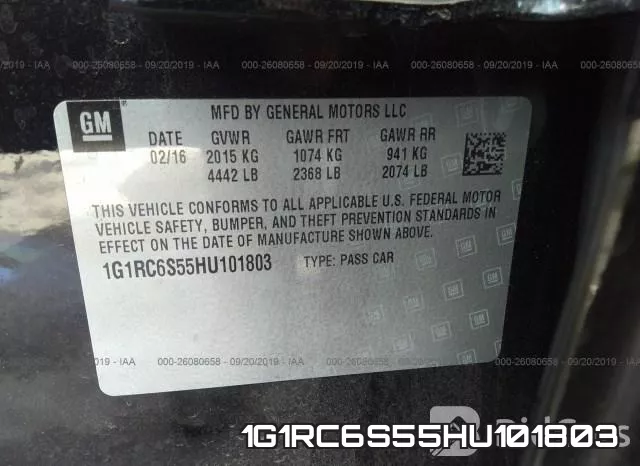 1G1RC6S55HU101803 фото 10