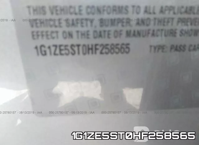 1G1ZE5ST0HF258565 фото 10