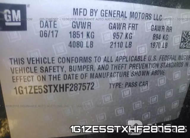 1G1ZE5STXHF287572 фото 10