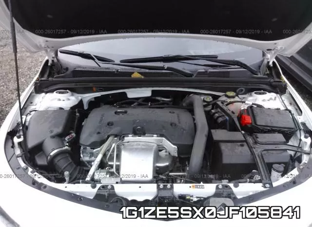 1G1ZE5SX0JF105841 фото 2
