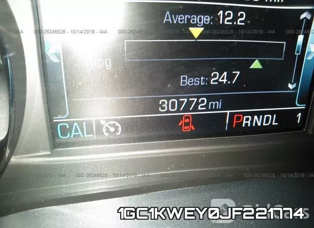 1GC1KWEY0JF221774 фото 8
