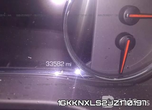 1GKKNXLS2JZ170197 фото 8