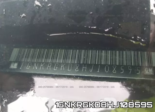 1GNKRGKD8HJ108595 фото 10