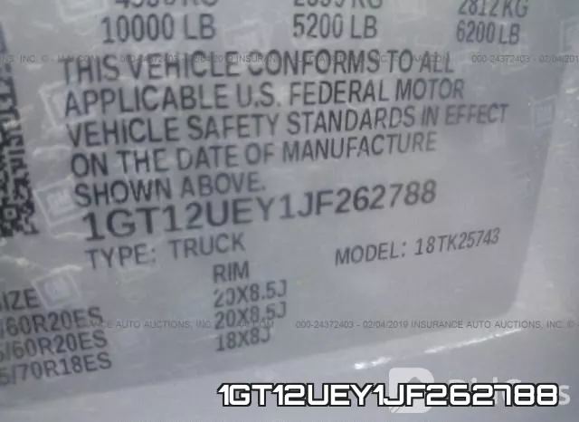 1GT12UEY1JF262788 фото 10