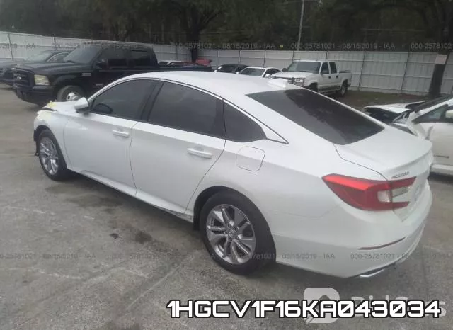 1HGCV1F16KA043034 фото 4