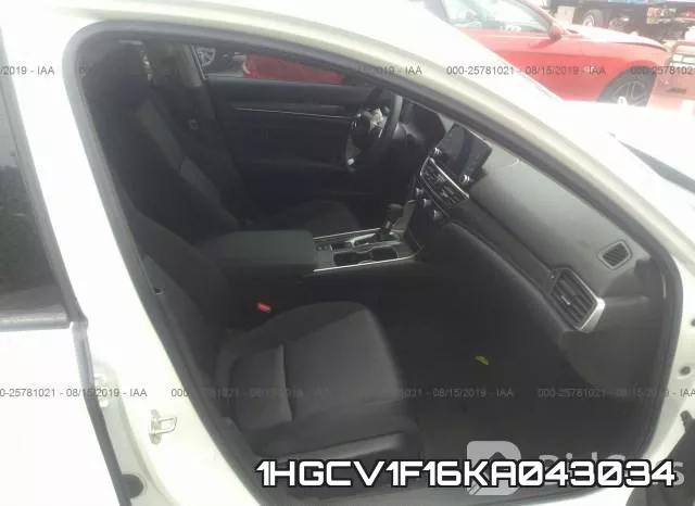 1HGCV1F16KA043034 фото 6