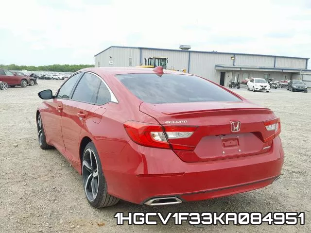 1HGCV1F33KA084951 фото 4