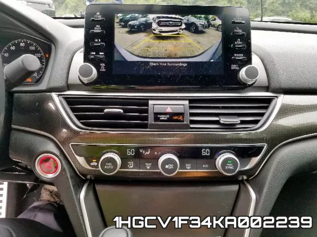 1HGCV1F34KA002239 фото 10
