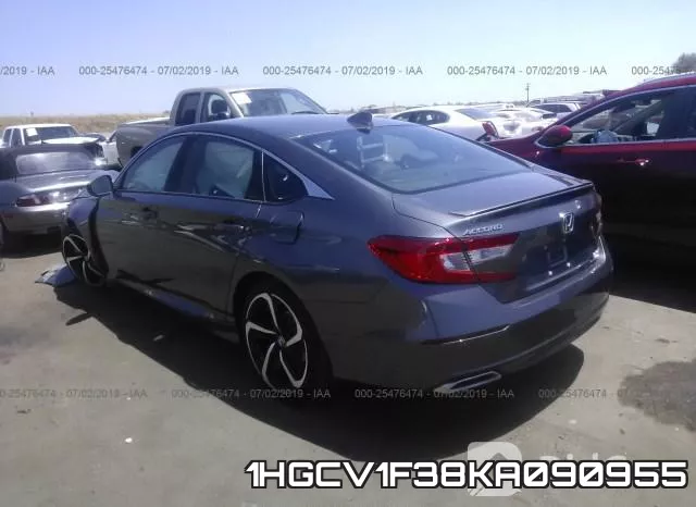 1HGCV1F38KA090955 фото 4
