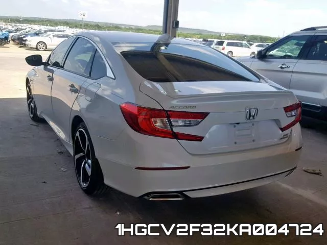 1HGCV2F32KA004724 фото 4