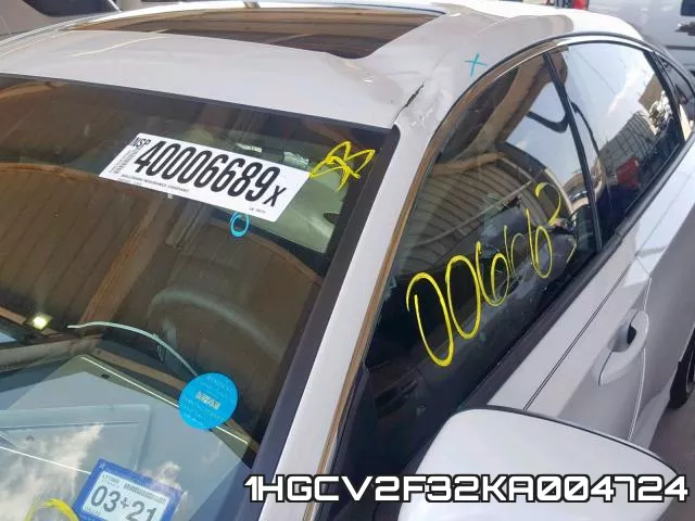 1HGCV2F32KA004724 фото 10