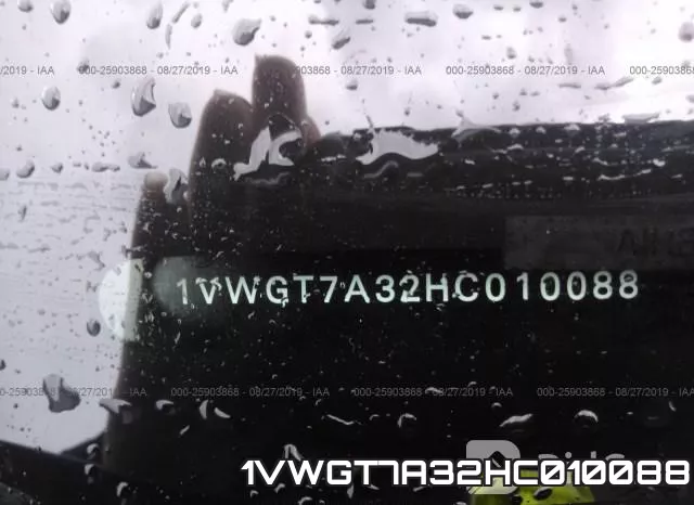 1VWGT7A32HC010088 фото 9