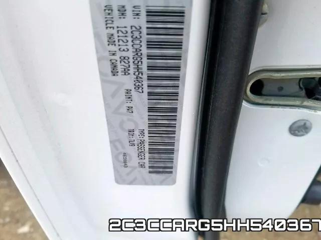 2C3CCARG5HH540367 фото 2