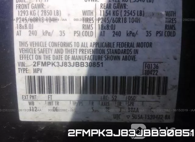 2FMPK3J83JBB30851 фото 10