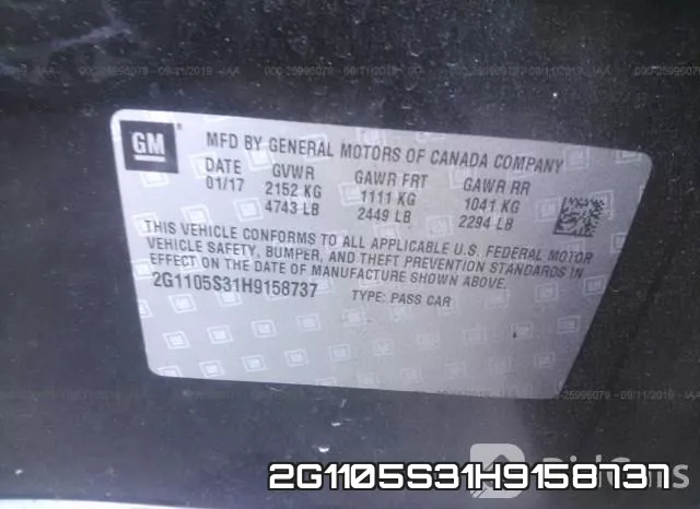 2G1105S31H9158737 фото 10