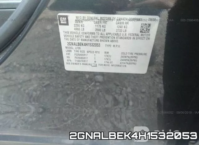 2GNALBEK4H1532053 фото 10
