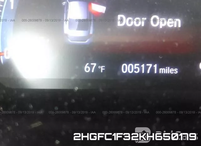 2HGFC1F32KH650179 фото 8