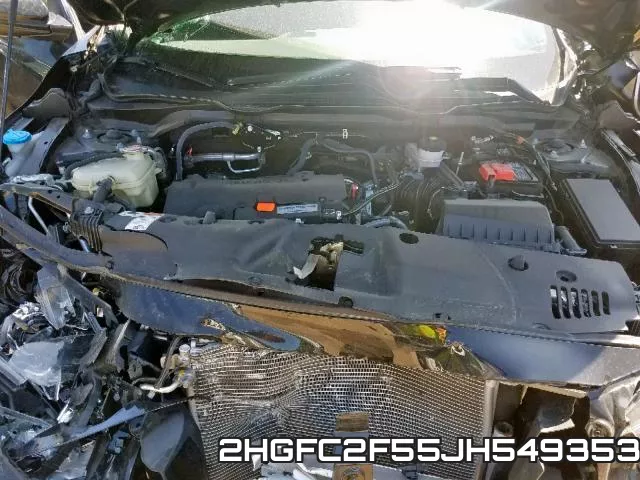 2HGFC2F55JH549353 фото 8