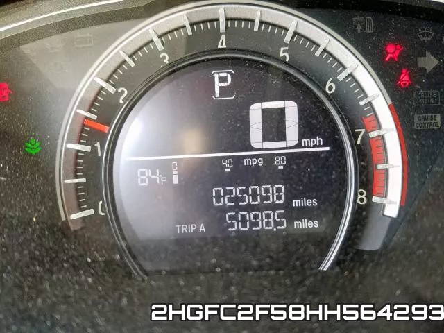 2HGFC2F58HH564293 фото 9