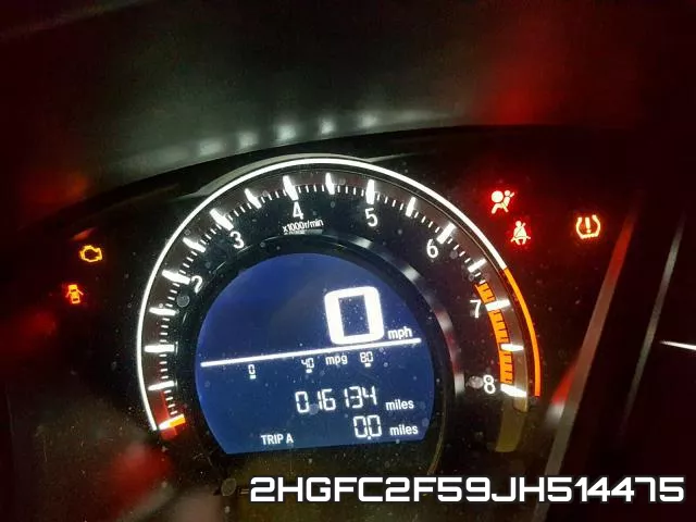 2HGFC2F59JH514475 фото 9
