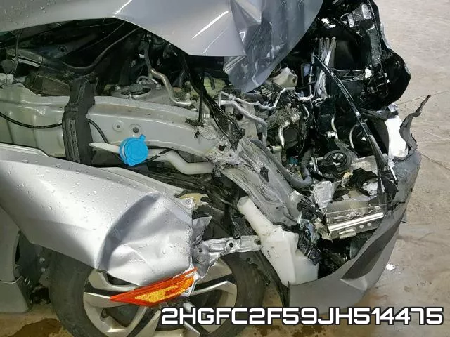 2HGFC2F59JH514475 фото 10