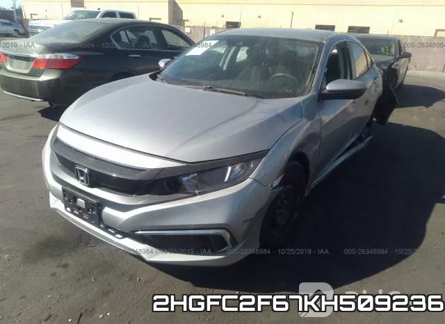 2HGFC2F67KH509236 фото 3