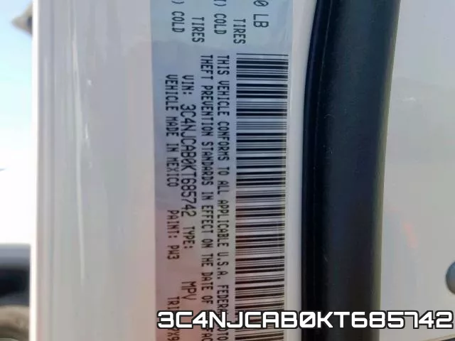 3C4NJCAB0KT685742 фото 2