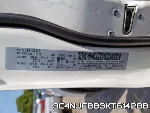 3C4NJCBB3KT614288 фото 2