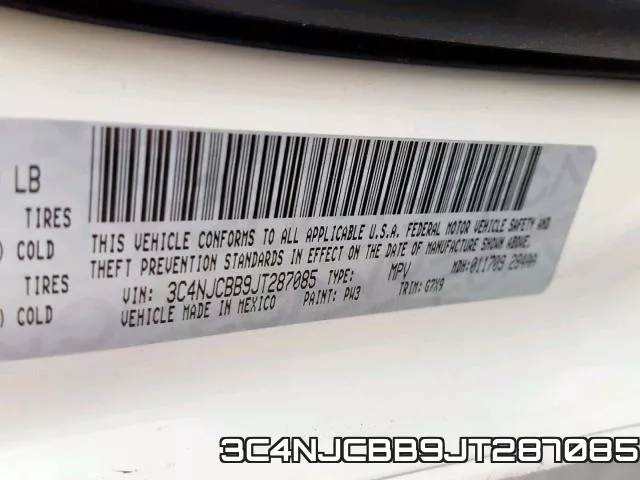 3C4NJCBB9JT287085 фото 2