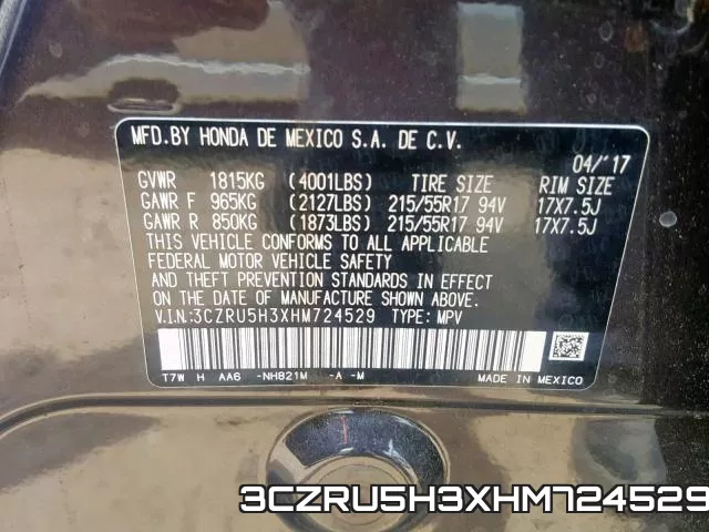 3CZRU5H3XHM724529 фото 2
