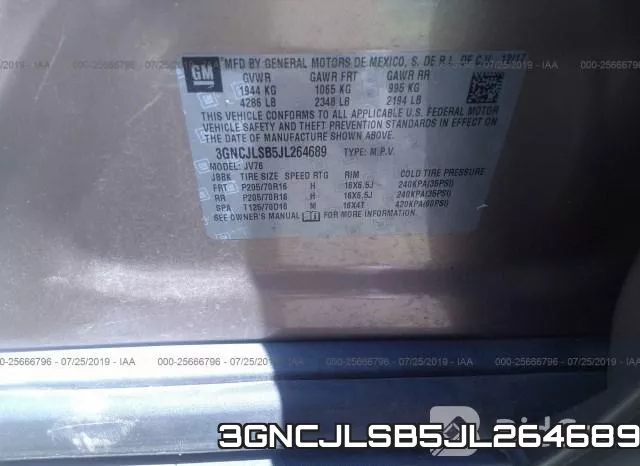 3GNCJLSB5JL264689 фото 10